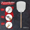 Pizzastein für Backofen & Gasgrill | Set mit Pizzaschieber Rezeptbuch Backstein & Pizzaschneider | Pizza Stein Set Steinplatte eckig Pizzaschaufel Grill Zubehör Brotbackstein Backofenstein Stone Kit