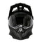 Westt Motocrosshelm Fullface Motorradhelm Herren Damen mit Visier Motocross Integralhelm Crosshelm Moto MTB Enduro Quad Helm Motorrad mit ECE Zertifizierung, schwarz, L (57-58 cm)