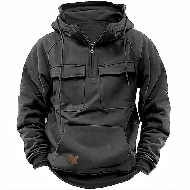 Rebolet | Nordberg – Herren Winter Hoodie mit Fleecefutter und Kapuze