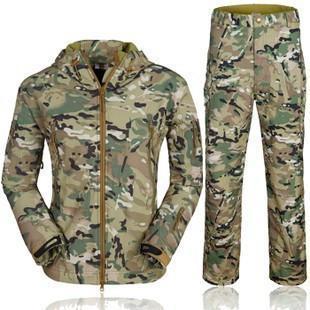 Wasserdichtes Tactical-Jacken- und Hosen-Set