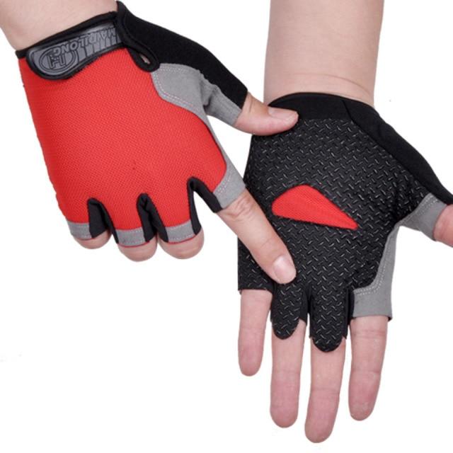 Fingerlose Radhandschuhe mit starkem Grip