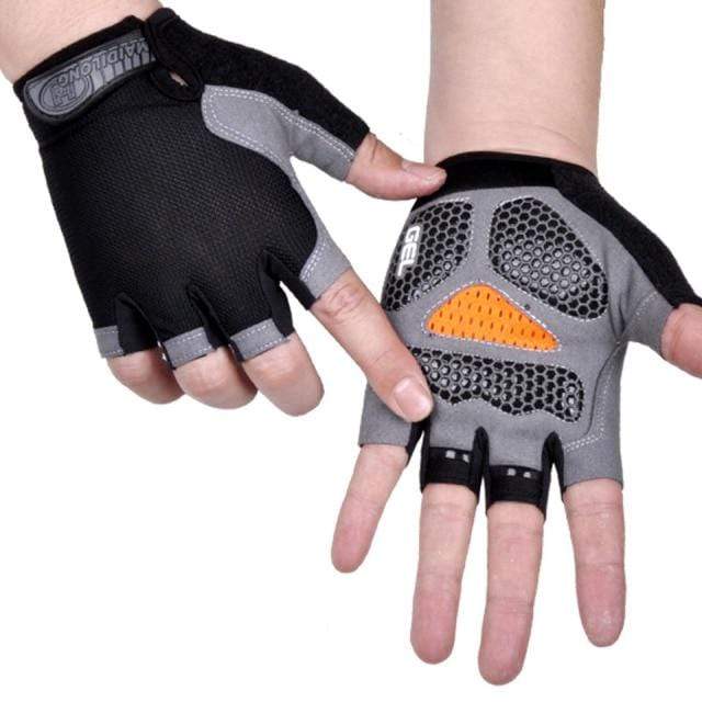 Fingerlose Radhandschuhe mit starkem Grip