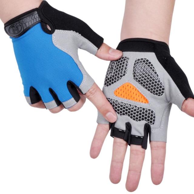 Fingerlose Radhandschuhe mit starkem Grip