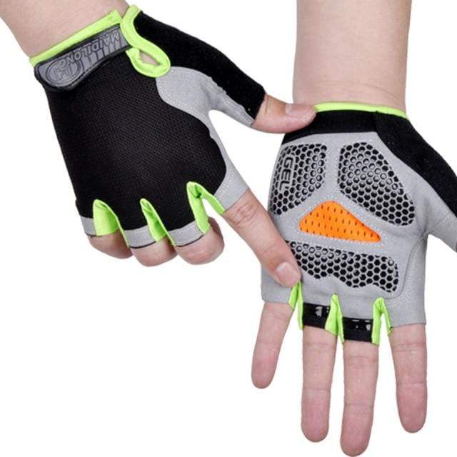 Fingerlose Radhandschuhe mit starkem Grip