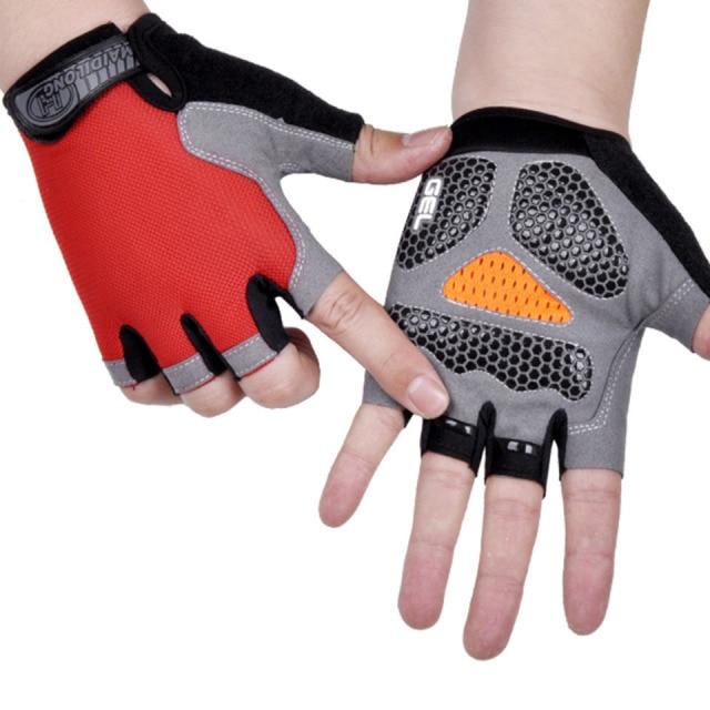 Fingerlose Radhandschuhe mit starkem Grip