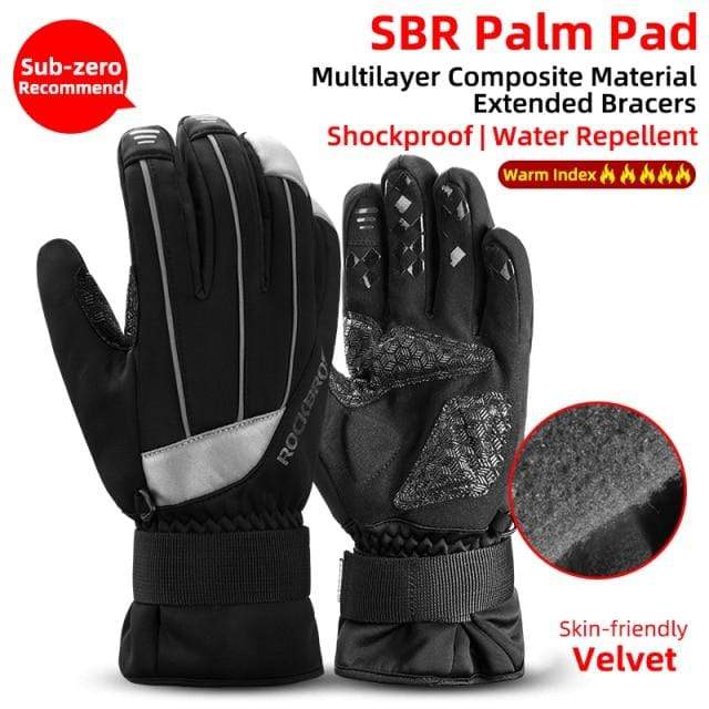 Touchscreen-Vollfinger-Radhandschuhe