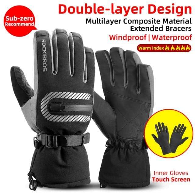 Touchscreen-Vollfinger-Radhandschuhe