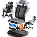 SIT RELAXEDie Beste Rückenlehne Schreibtischstuhl ergonomischer Bürostuhl zum Arbeiten extrem bequem & flexibel der perfekte Office Chair für Zuhause PC Stuhl fürs Arbeitszimmer in Top Qualität