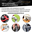 MARKENZEUG Premium Schlauchschellen Set I Edelstahl-Schlauchschellen I Rohrschellen I Schraubschellen rostfrei I Für Waschmaschine & Pool oder Auto I 32-50mm Durchmesser I 10er Set