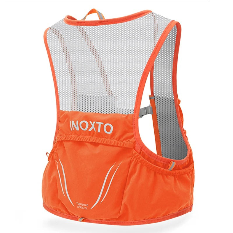 Trail-Running-Weste – leichtes Trinksystem mit Soft Flasks