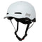 Westt Fahrradhelm Herren Damen Skaterhelm BMX MTB Rennrad Helm Fahrradhelm mit Licht bike helmet Helm Fahrrad Trekking City, hellgrau, 58-60cm