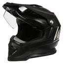 Westt Cross Motocross Helm - Integralhelm Motorradhelm Roller - Matt schwarz - ECE Zertifiziert