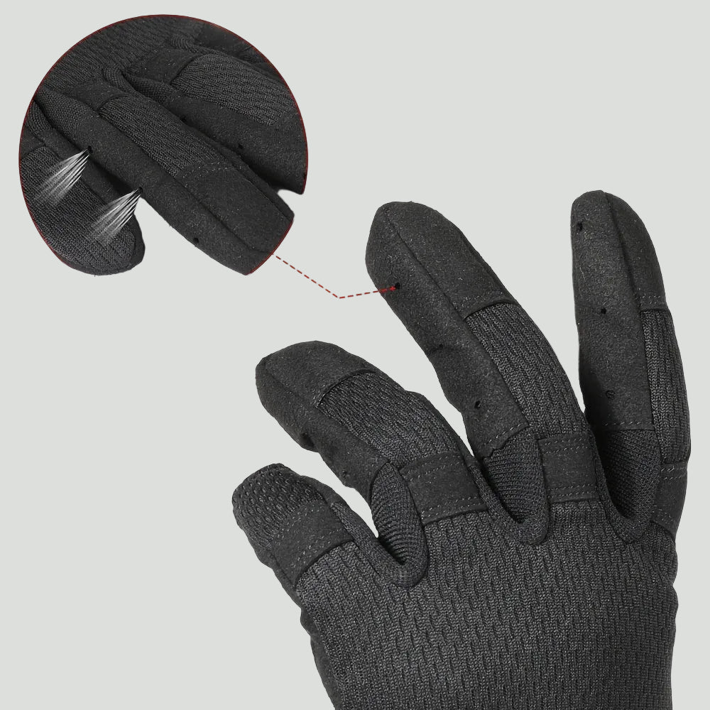 Herren Vollfinger-Outdoor-Handschuhe – leicht, atmungsaktiv