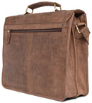 LEABAGS Clearwater Botentasche aus echtem Büffelleder, Vintage-Stil, NuezMoscada (braun) - 4250918904686