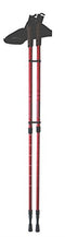 Kronenburg Nordic Walking Teleskop Stöcke 70 cm - 138cm - Rot - Farbwahl