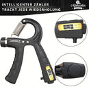 ALPHASKIN Premium Handtrainer m. Zählfunktion I Verbessertes Konzept 2023 I 2er Set | Fingertrainer Griffkraft Trainer | Unterarmtrainer Fingerhantel Trainingsgerät Grip Fitness Krafttraining