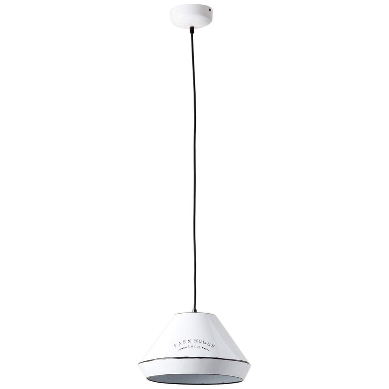 Brilliant Lampe Grain Pendelleuchte 33cm weiß | 1x A60, E27, 40W, geeignet für Normallampen (nicht enthalten) | Für LED-Leuchtmittel geeignet