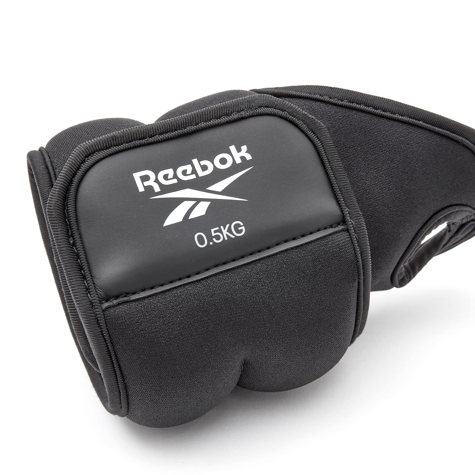 Reebok Unisex Handgelenk-gewichte - 0.5kg Handgelenk Gewichte 0 5Kg, Schwarz, 0.5 KG EU