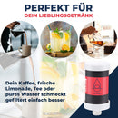 VILTARO® Wasserfilter Kartusche | Filterkartusche für Wasserfilter Wasserhahn | Wasser Filtersystem mit Aktivkohlefilter aus nachhaltigem CoconutBlock