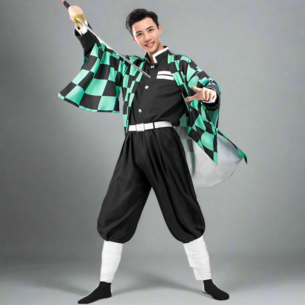 Anime-Kimono-Cosplay-Kostümset
