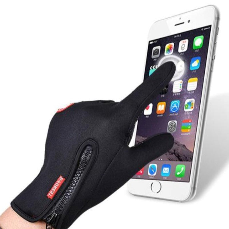 Rebolet | Winterhandschuhe Isoliert Wasserfest Touchscreen Großartig Für Fahren Radfahren Skifahren Campen Wandern Unisex