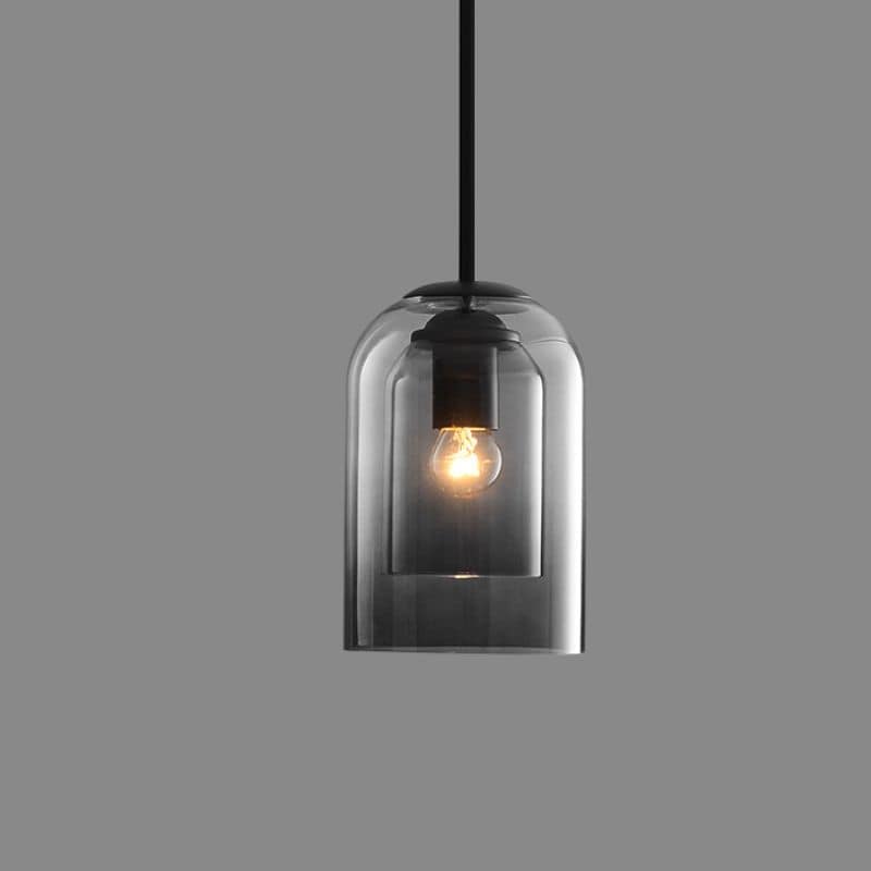 Rebolet | LumoVista – Pendelleuchte Doppelglas modern für Wohn- & Esszimmer