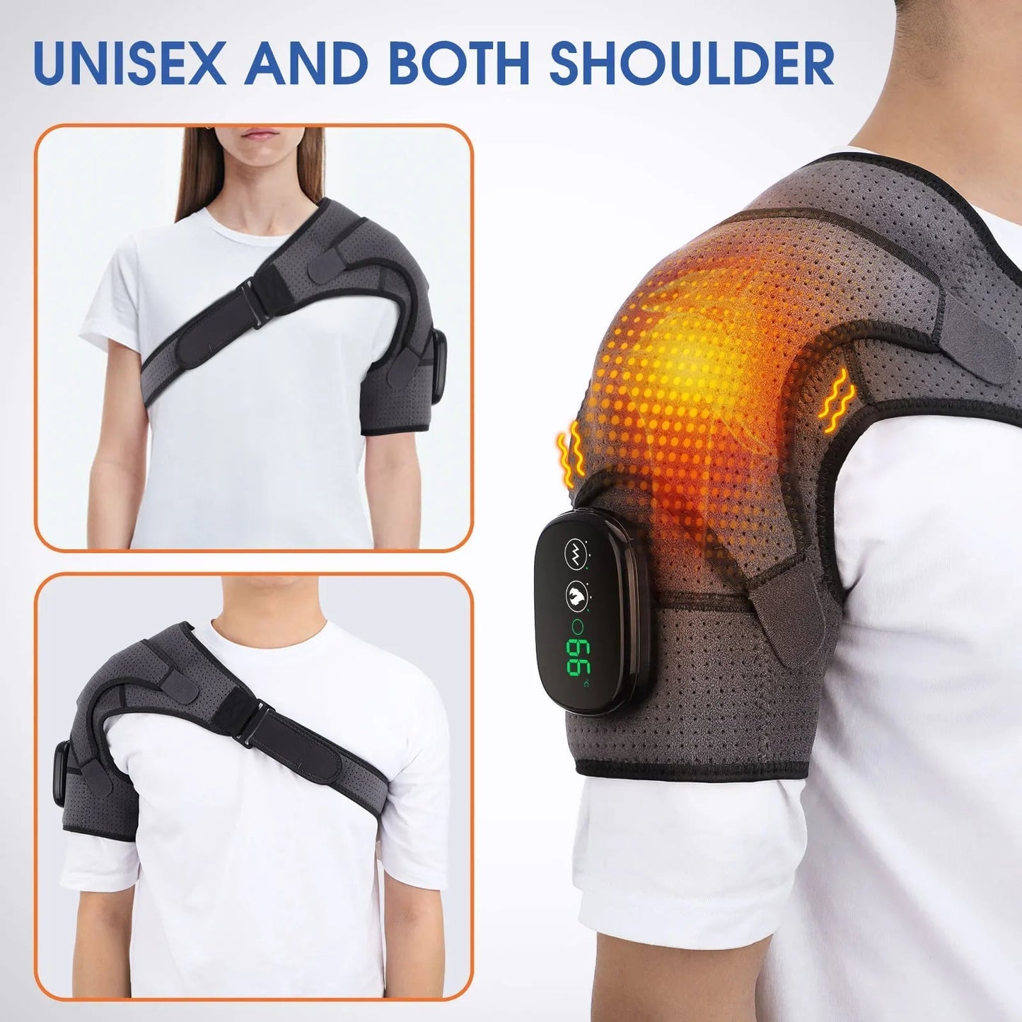 Rebolet | Schultermassagegerät mit Wärme- und Vibrationsmassage