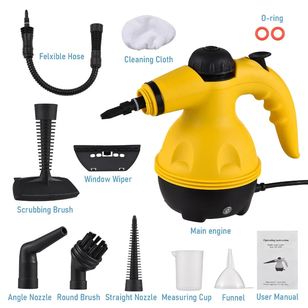 Rebolet | Handheld Dampfreiniger – Hochtemperatur Teppich- & Fahrzeug-Dampfreiniger