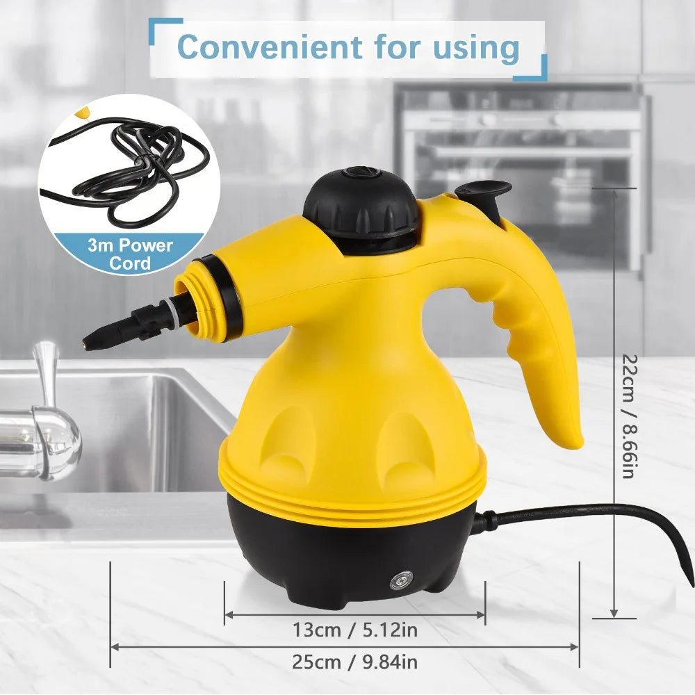 Rebolet | Handheld Dampfreiniger – Hochtemperatur Teppich- & Fahrzeug-Dampfreiniger