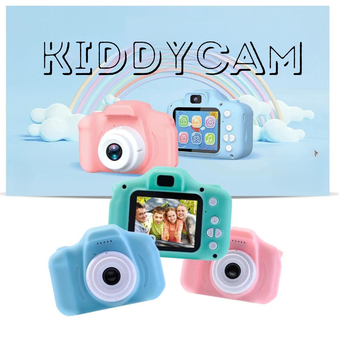 Rebolet | KiddyCam - Digitale Kamera inkl. 8GB SD-Karte für besondere Momente der Kinder