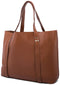 LEABAGS Rosario Handtasche aus echtem Büffel-Leder im Vintage Look - Cognac