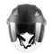 Westt Jet Open Face Helm Motorrad - Motorradhelm Roller Moped mit Doppelvisier ECE Zertifiziert (Mattschwarz)