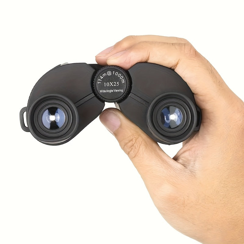 Kompaktes Fernglas 10x – 25-mm-Objektive für Outdoor-Beobachtung