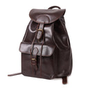 LEABAGS Leder Rucksack Damen & Herren I Echtleder Premium Daypack I Eleganter Backpack Frauen & Männer I Lederrucksack I Größe L I Vintage Cognac