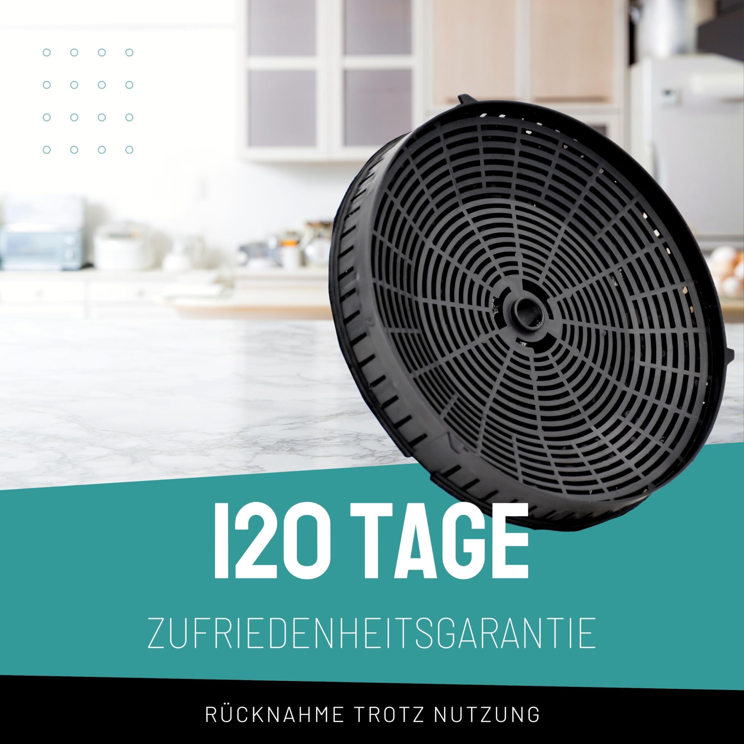 FilterBase® Aktivkohlefilter 2 Stück für AEG Electrolux 4055171138 4055217501 | Elica CFC0038668 Typ 57 CFC0140343 | Ikea NYTTIG FIL 440 | Whirlpool 48400008824 | Bosch 12020221 | Siemens 10005582