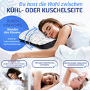 IceCube Orthopädisches Kissen | kühlende Wirkung gegen Nackenschmerzen & Verspannungen | Zweiter Bezug Gratis | Memory Foam Kopfkissen für einen erholsamen Schlaf | kühlt, unterstützt & entspannt