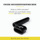 BELFORT® Premium Saitenkurbel BONUS: 4 Plektren + inkl. eBook Saitenspindel für schnelleres Saiten wechseln Für Westerngitarre, Akustikgitarre, Konzertgitarre, Klassische Gitarre + E-Gitarre (Schwarz)