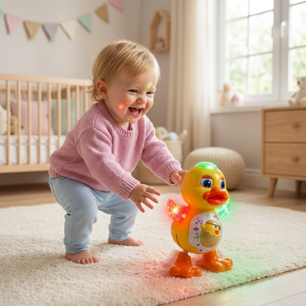 Rebolet | Tanzende Baby Ente Interaktives Kinderspielzeug