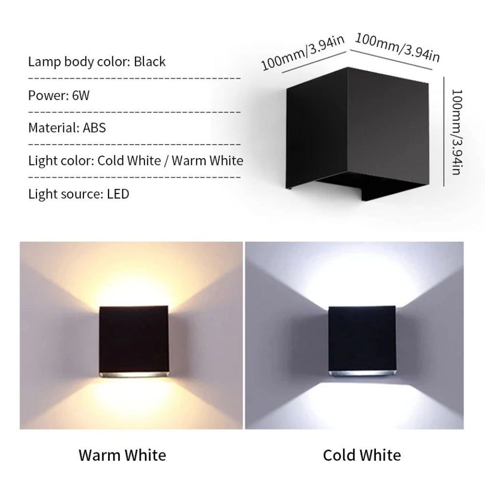 Rebolet | Drahtloses LED-Cube-Lichtset - Kabellos, energieeffizient und vielseitig