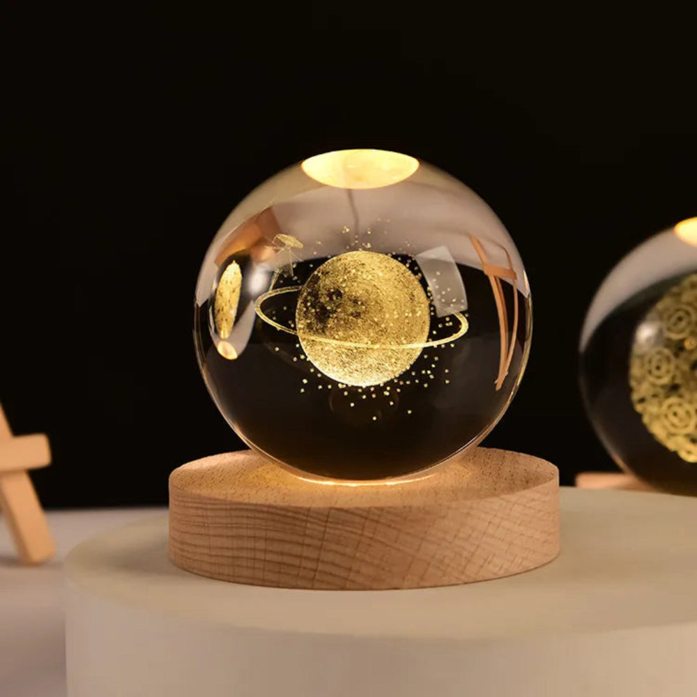 Rebolet | 3D-gravierte Universum-Lampe - Kosmisches Licht für Ihren Raum