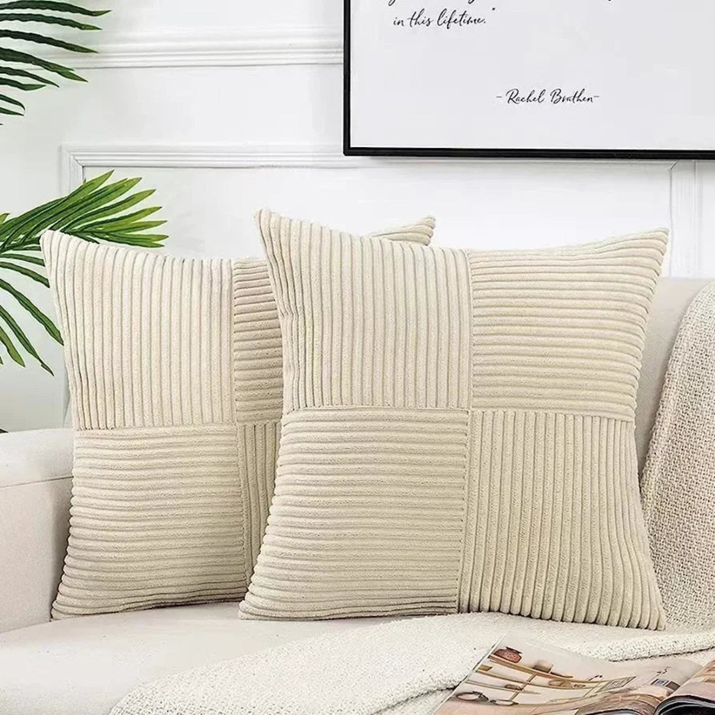 Rebolet | Luxus-Kissenbezüge aus Samt - weich und luxuriös für Sofa und Bett