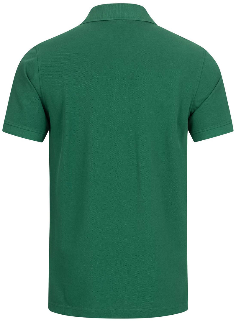 Nitras Motion TEX Light Arbeits-T-Shirt - Kurzarm-Polo-Hemd aus 100% Baumwolle - für die Arbeit - Grün - S