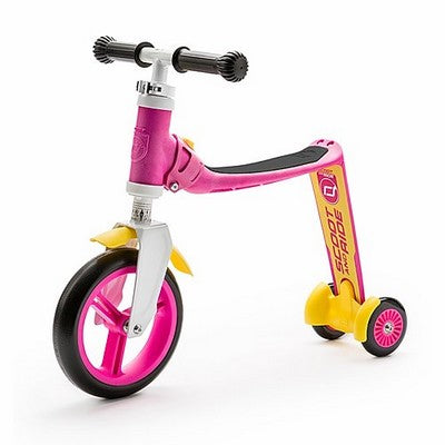 SCOOTANDRIDE Highwaybaby PLUS 2w1 Hulajnoga I Rowerek 1+ Pink