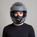 Westt Motorradhelm Integralhelm Herren Damen mit verstärktem Kinnschutz Chopper Moped Mofa Roller Helm Motorrad mit ECE DOT Zertifizierung