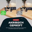 Fortura Forstnerbohrer set Ø15-35mm / Holzbohrer/Forstnerbohrer/Holzbohrer set/Lochbohrer/Bohrer set Holz/Fräsbohrer Holz/Forsterbohrerset/Topfbohrer