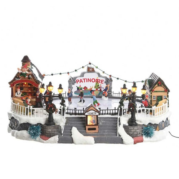 Weihnachtsdorf Eisbahn