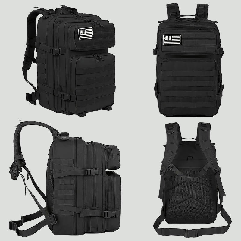 45L Outdoor-Rucksack – geräumig, MOLLE-System
