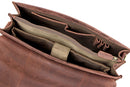 LEABAGS Clearwater Botentasche aus echtem Büffelleder, Vintage-Stil, NuezMoscada (braun) - 4250918904686