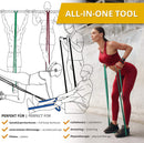 Stoff Textil Fitnessband: Pull Up Resistance Band + Training-eBook - DAS Latex Klimmzug Widerstandsband | Klimmzughilfe Klimmzugband Gymnastikband Loop Sport Stretching Fitness Trainingsband Sportband