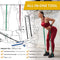 Stoff Textil Fitnessband: Pull Up Resistance Band + Training-eBook - DAS Latex Klimmzug Widerstandsband | Klimmzughilfe Klimmzugband Gymnastikband Loop Sport Stretching Fitness Trainingsband Sportband